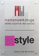 Schilder Beschriftung